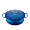 Le Creuset Shallow Round Oven, Blueberry Enameled Cast Iron