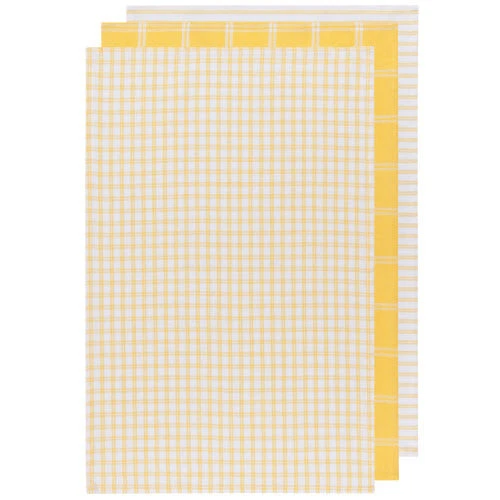 Tea Towel Set Tic-Tac-Toe Lemon 1 Tea Towel Set Tic-Tac-Toe Lemon