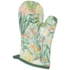 Oven Mitt Set- Bees & Blooms
