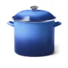Le Creuset Stock Pot, Enameled Steel Blueberry