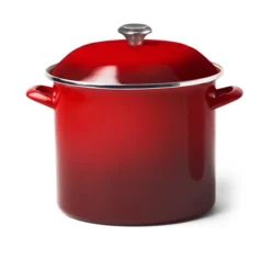 Le Creuset Stock Pot, Enameled Steel Cerise